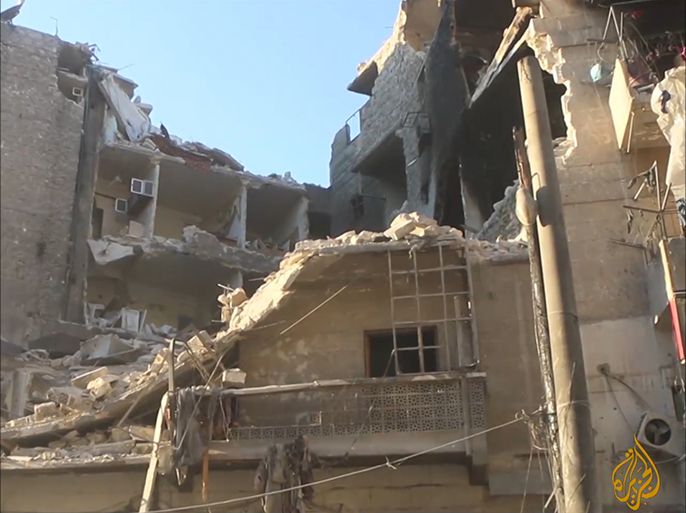 قصف مكثف على حلب وريفها لليوم السابع على التوالي