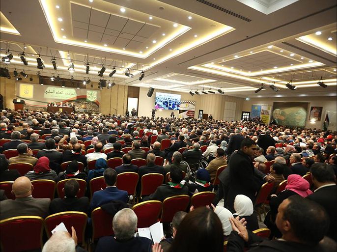 فلسطين رام الله 29 نوفمبر 2016 حركة فتح تعقد مؤتمرها السابع لتنتخب قيادة جديدة.jpg