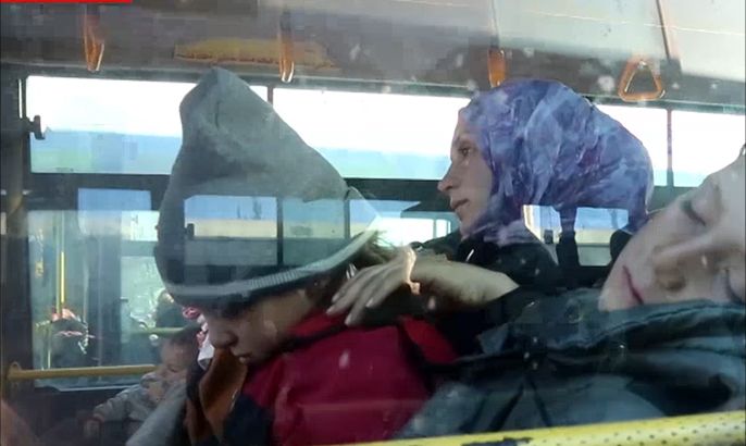 وصول 8 حافلات من كفريا والفوعة لأطراف حلب