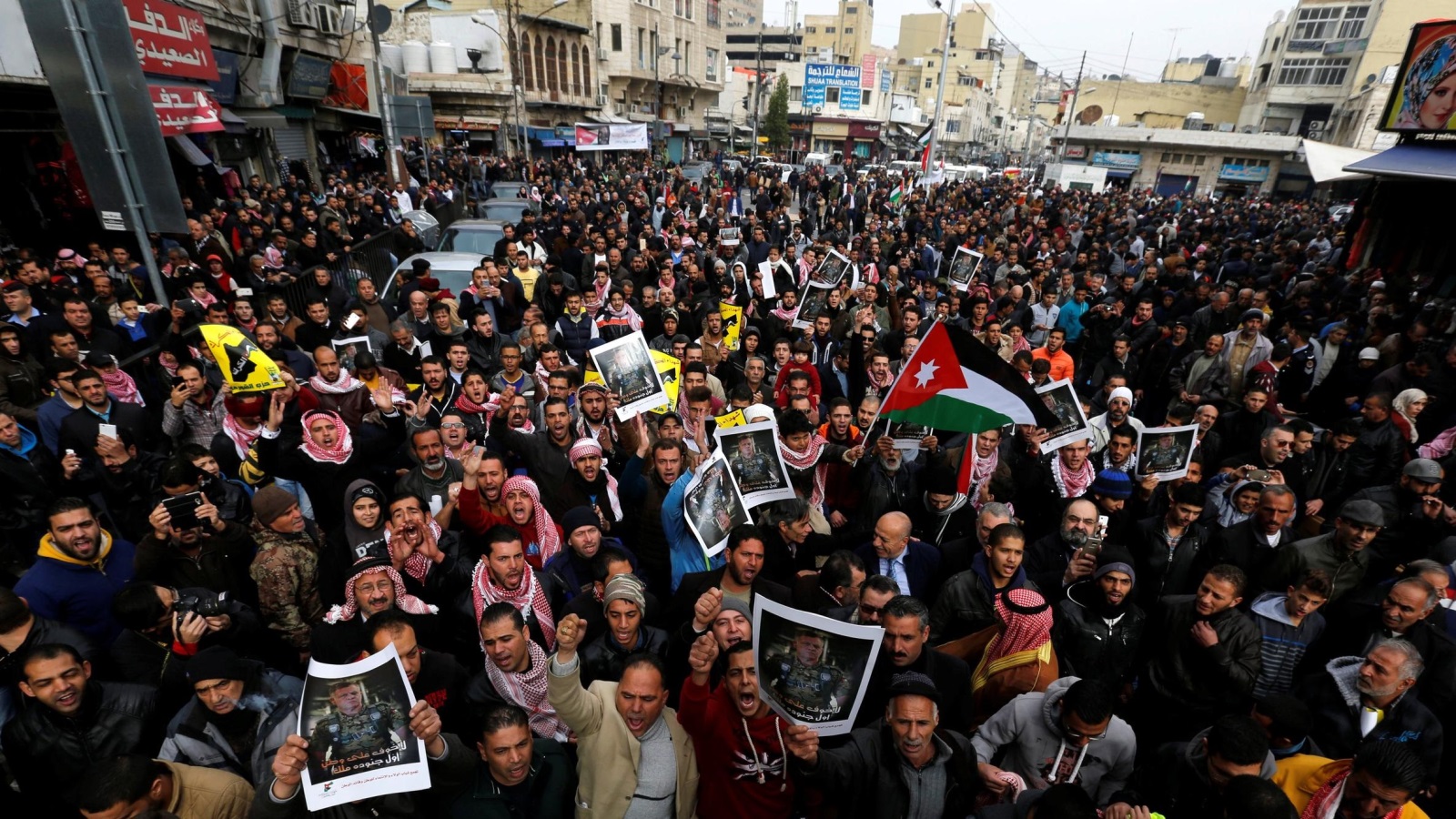 أحداث الكرك أثارت سخط الأردنيين (رويترز)