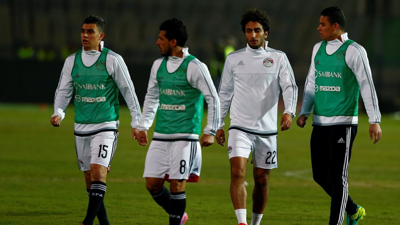 مصر تحمل الرقم القياسي في عدد مرات التأهل إلى النهائيات بـ23 مرة (رويترز) 