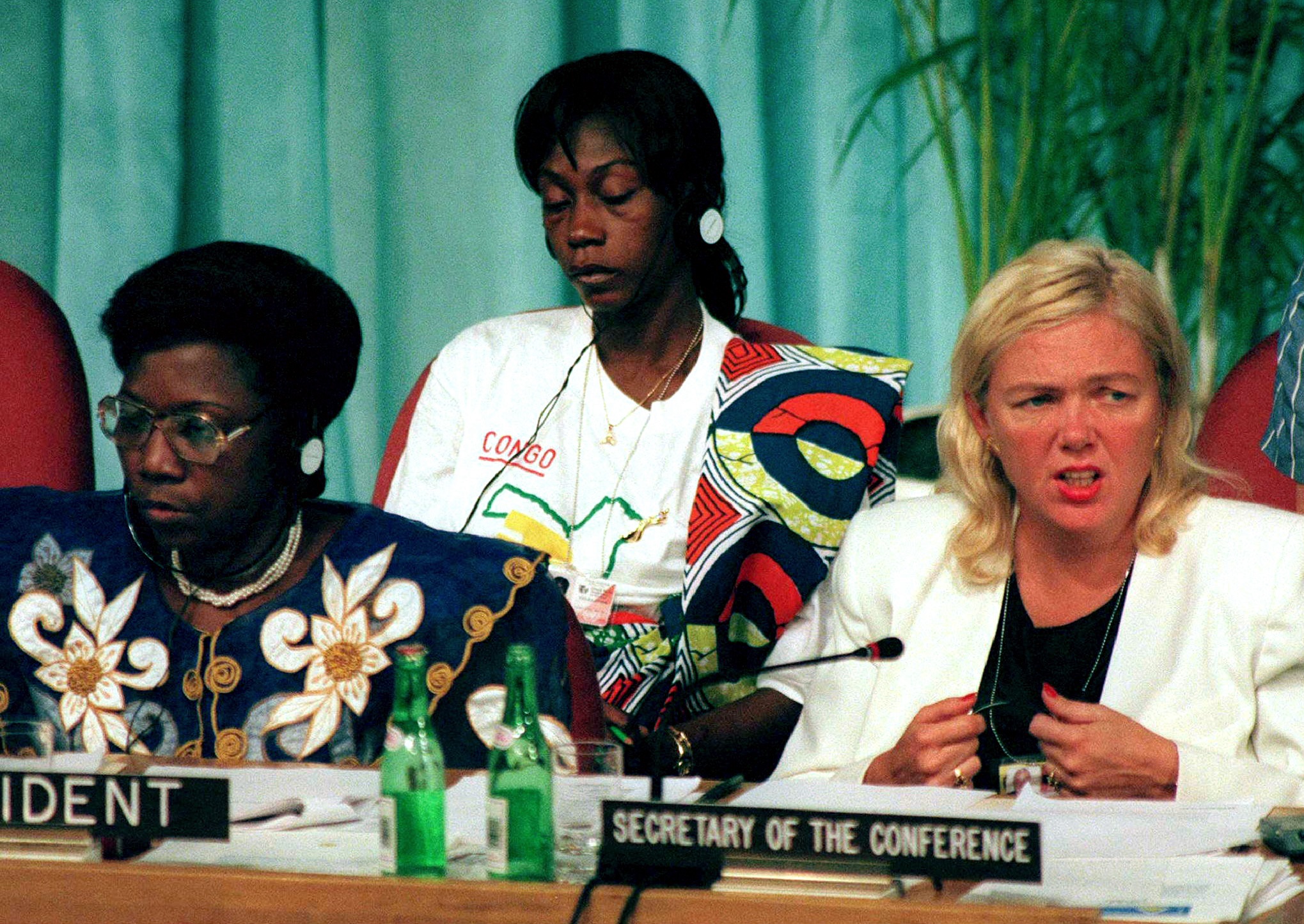 مؤتمر بكين للمرأة 1995م (رويترز)