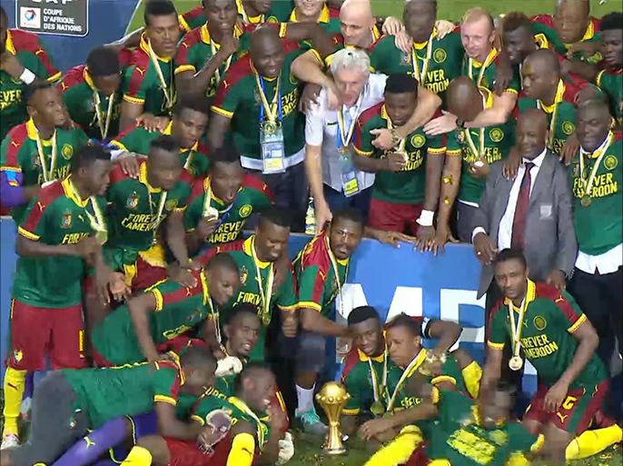 منتخب الكاميرون يتوج بكأس أمم أفريقيا للمرة الخامسة