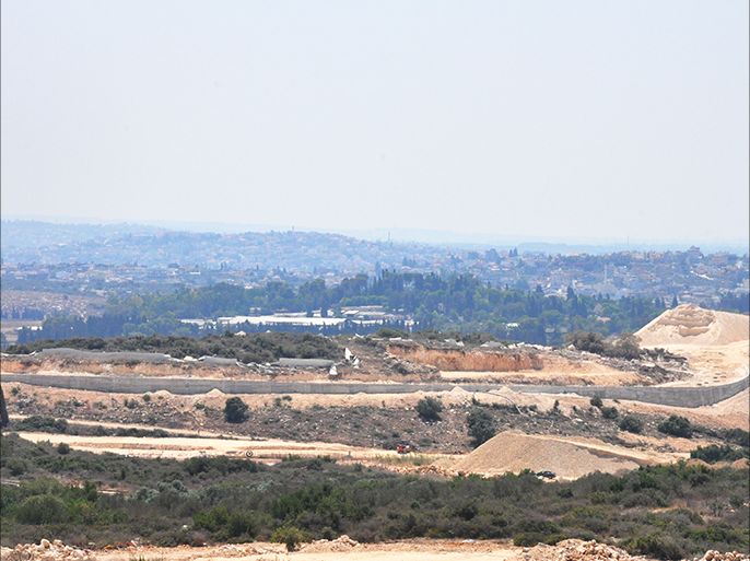 التجمع الاستيطاني "كتسير حريش" على حدود الرابع من حزيران سيمتد أيضا لشرق الخط الأخضر شما الضفة الغربية المحتلة، آب/أغسطس 2016.