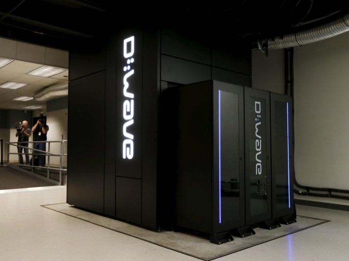 A D-Wave 2X quantum computer is pictured during a media tour of the Quantum Artificial Intelligence Laboratory (QuAIL) at NASA Ames Research Center in Mountain View, California December 8, 2015. Housed inside the NASA Advanced Supercomputing (NAS) facility, the 1,097-qubit system is the largest quantum annealer in the world and a joint collaboration between NASA, Google, and the Universities Space Research Association (USRA). REUTERS/Stephen Lam