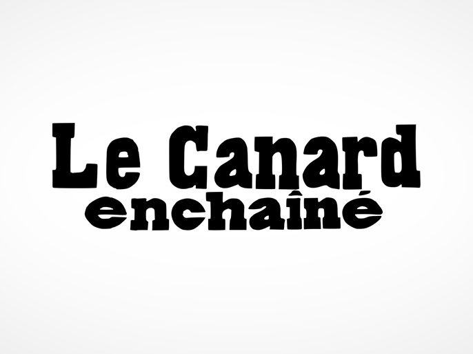 الموسوعة - شعار الجريدة الفرنسية لوكانار أونشيني وموقعها الرسمي هو: http://www.lecanardenchaine.fr/