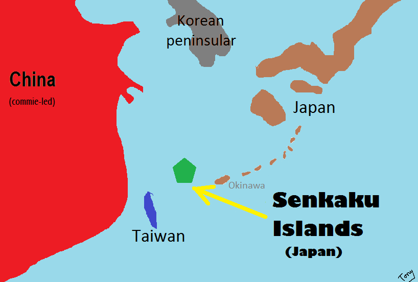 المواجهة الحالية بين الصين واليابان على جزر سينكاكو /ديوس (التسمية الأولى يابانية والثانية للصين) هو النتيجة المباشرة للمعاهدة(مواقع التواصل الإجتماعي)