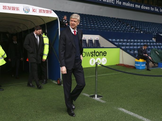 WEST BROMWICH, ENGLAND - MARCH 18: Arsene Wenger manager of Arsenal arrives prior to the Premier League match between West Bromwich Albion and Arsenal at The Hawthorns on March 18, 2017 in West Bromwich, England. (Photo by Alex Morton/Getty Images)