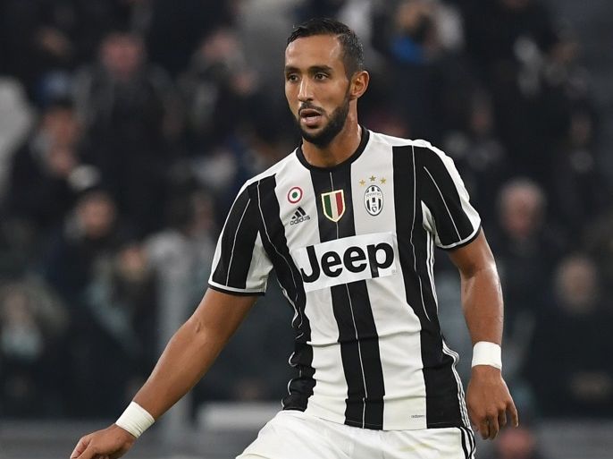 TURIN, ITALY - FEBRUARY 17: Medhi Benatia of Juventus FC in action during the Serie A match between Juventus FC and US Citta di Palermo at Juventus Stadium on February 17, 2017 in Turin, Italy. (Photo by Valerio Pennicino/Getty Images)