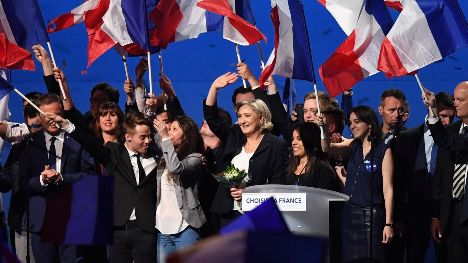 اليمين المتطرف تعرض لهزيمة في فرنسا لكنه يترسخ بقوة في المشهد السياسي (غيتي إيميجز)