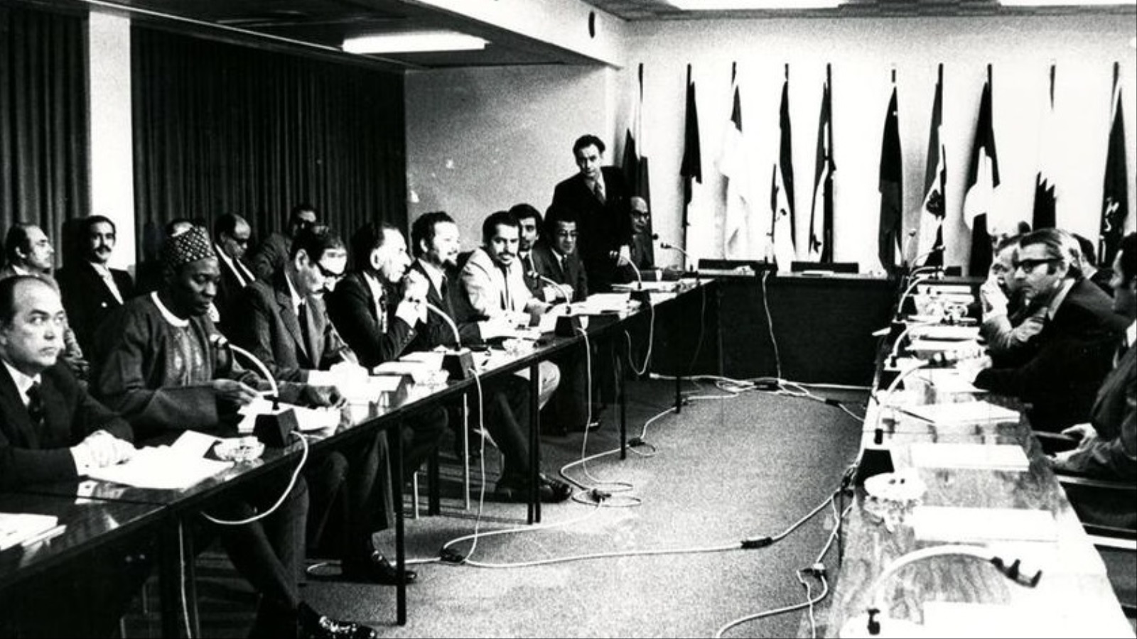 اجتماع الدول الأعضاء في أوبك 1973 (موقع أوبك)