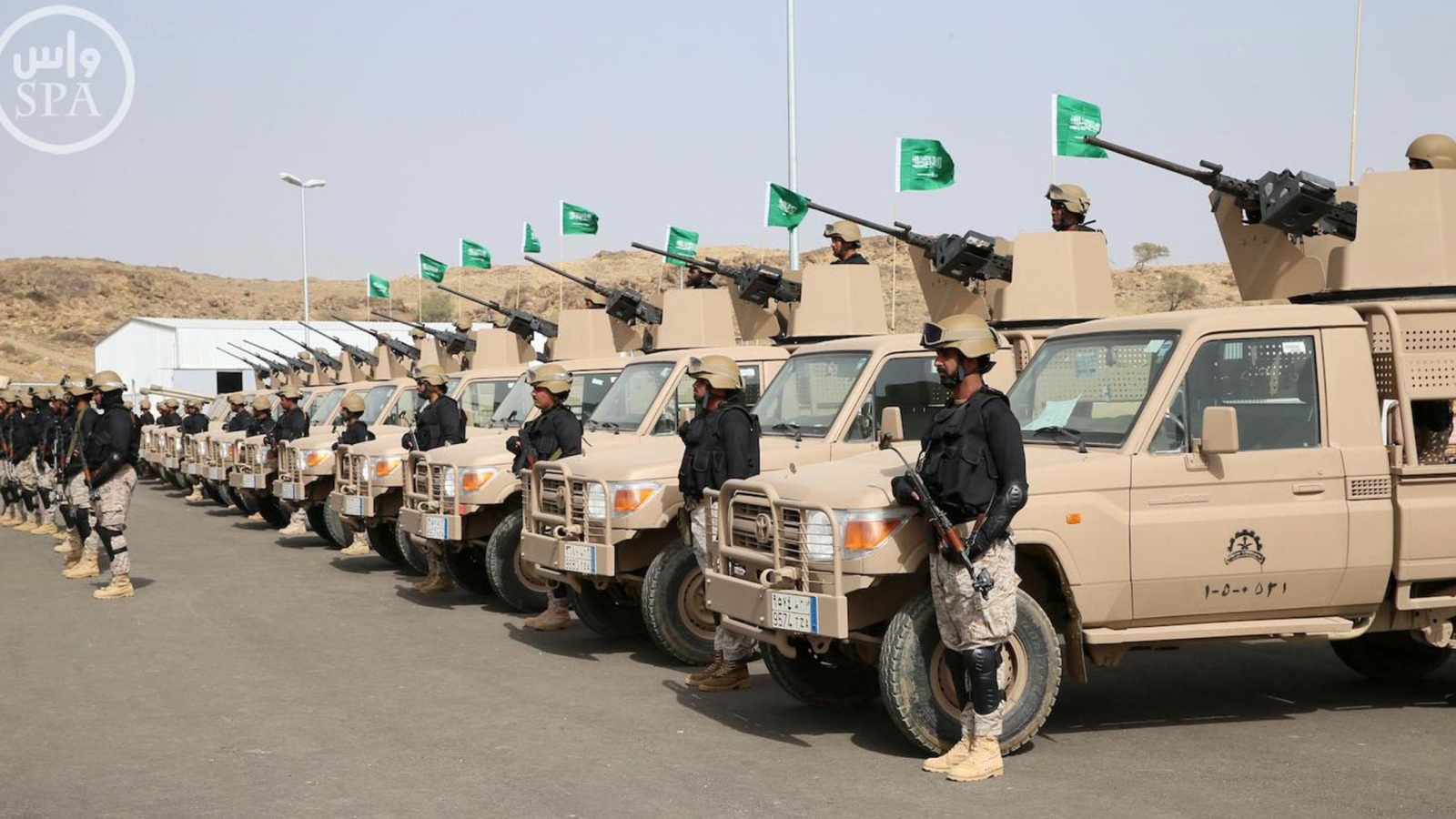 ‪وكالة الأنباء السعودية تتحدث عن أربعة مجالات للشركة الوطنية للصناعات العسكرية‬ وكالة الأنباء السعودية تتحدث عن أربعة مجالات للشركة الوطنية للصناعات العسكرية (رويترز-أرشيف)