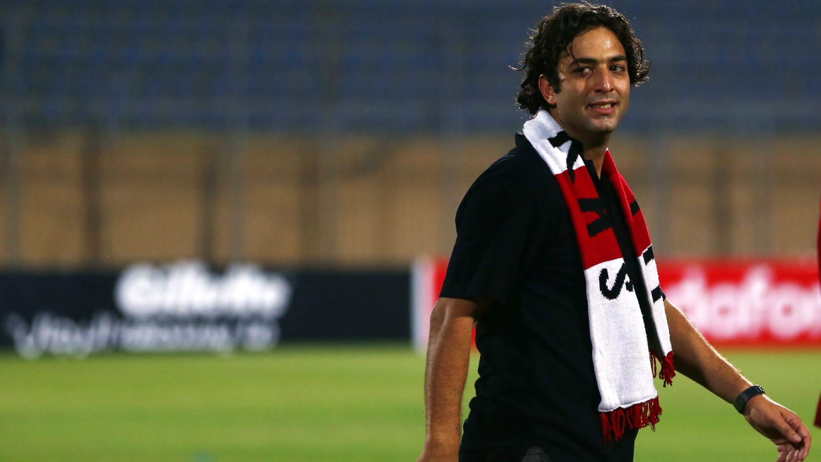 أحمد حسام ميدو أول مدرب عينه مرتضى منصور بعد توليه لمنصبه عام 2014  (رويترز)