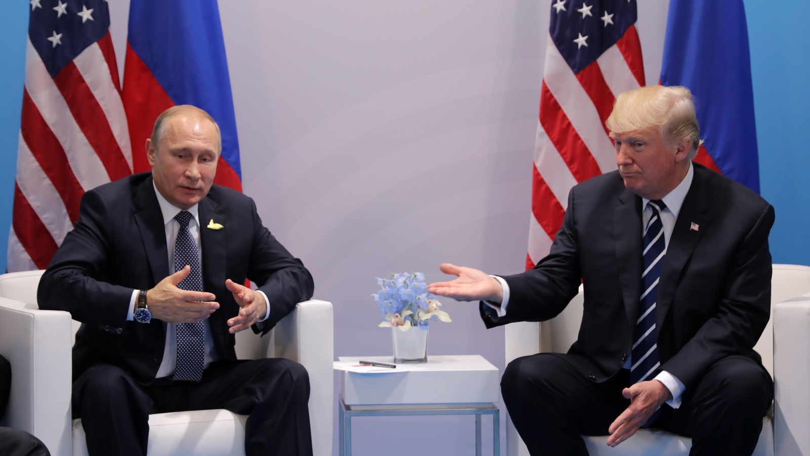 الرئيس الأميركي دونالد ترمب والرئيس الروسي فلاديمير بوتين (رويترز)