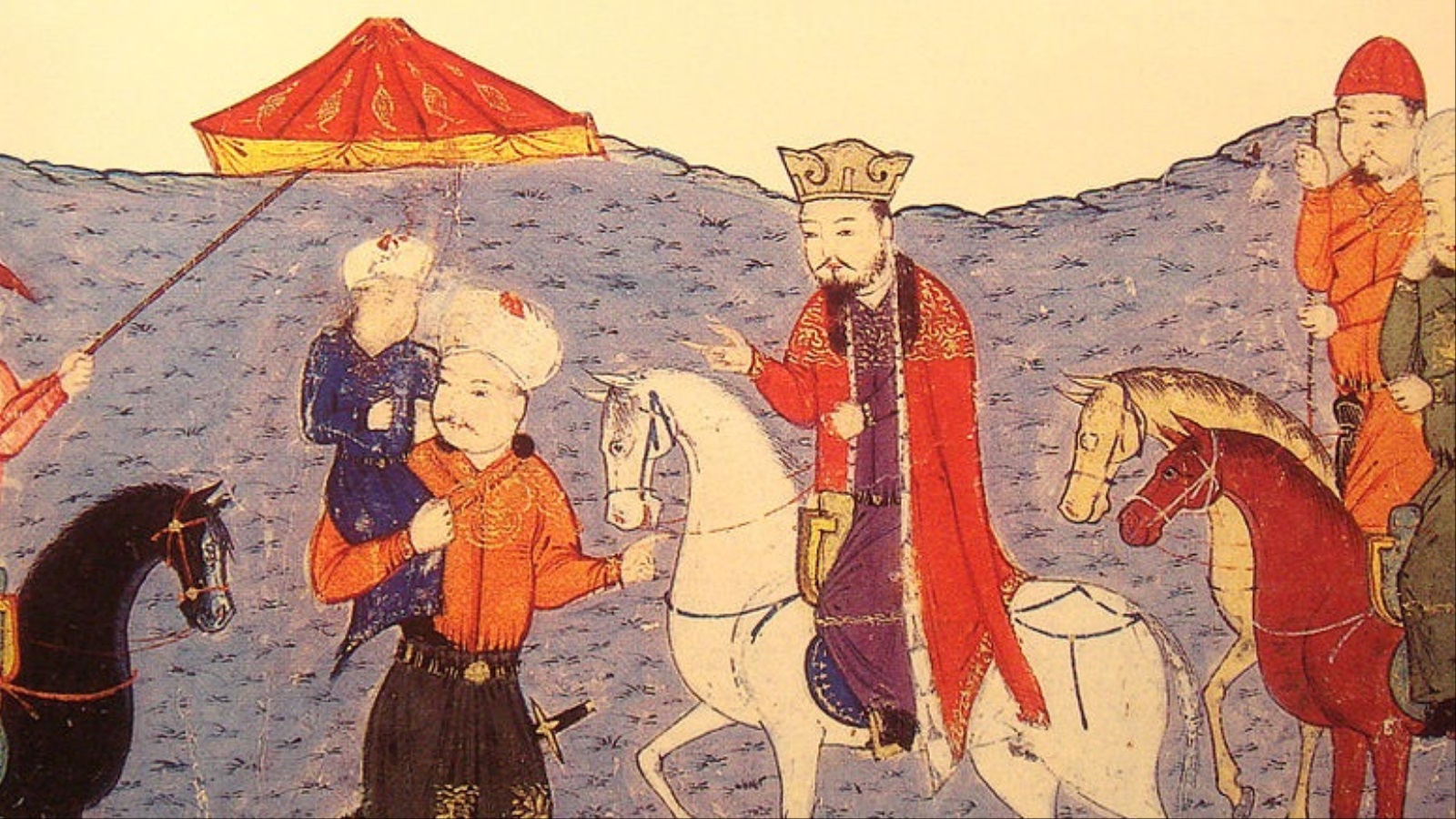 لما علم بيبرس أن خان المغول أباقا جاء بقواته إلى بغداد سنة 672هـ/1274م وكان في دمشق، أرسل إلى القوات المملوكية في القاهرة على وجه السـرعة، لكن أباقا عاد أدراجه في بلاد فارس (مواقع التواصل)