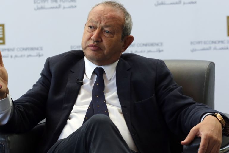 رجل الأعمال المصري نجيب ساويرس صاحب التصريحات المثير للجدل