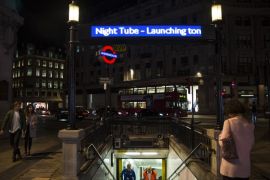 LONDON, ENGLAND - AUGUST 20: People walk out of an entrance to the Oxford Circus Underground station on August 20, 2016 in London, England. The London Underground's 24-hour service begins for the first time in its 153 year history. The new Night Tube will see both the Victoria and Central lines run through the night on Fridays and Saturdays. (Photo by Jack Taylor/Getty Images)