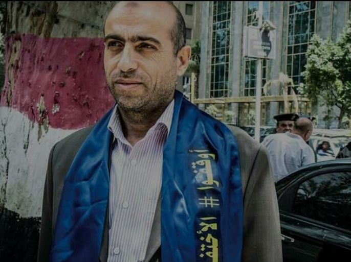 المحامي المصري إبراهيم متولي حجازي الناشط في قضية الاختفاء القسري