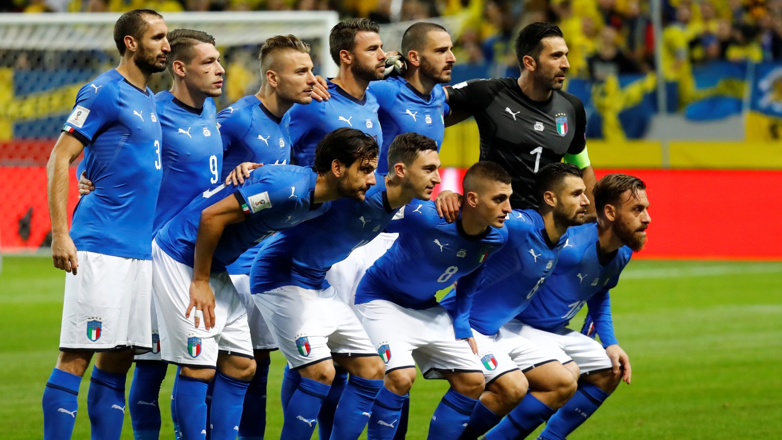  المنتخب الإيطالي مهدد بالغياب عن مونديال روسيا (رويترز)