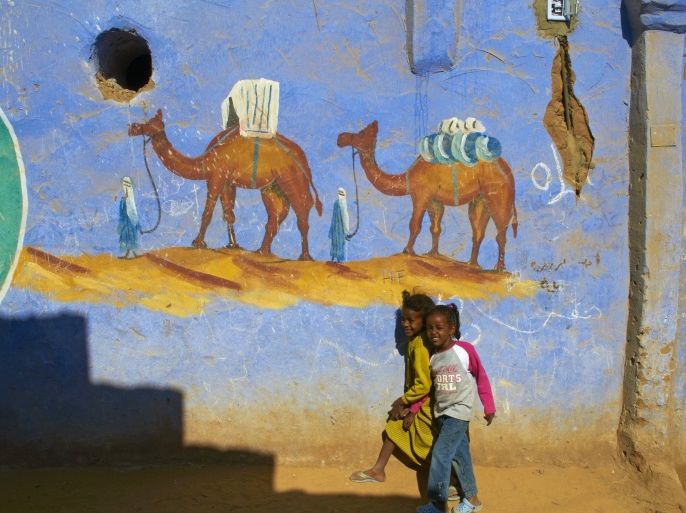 جداريات فنية شعبية بصعيد مصر. صور: Tuul/robertharding/dpa
