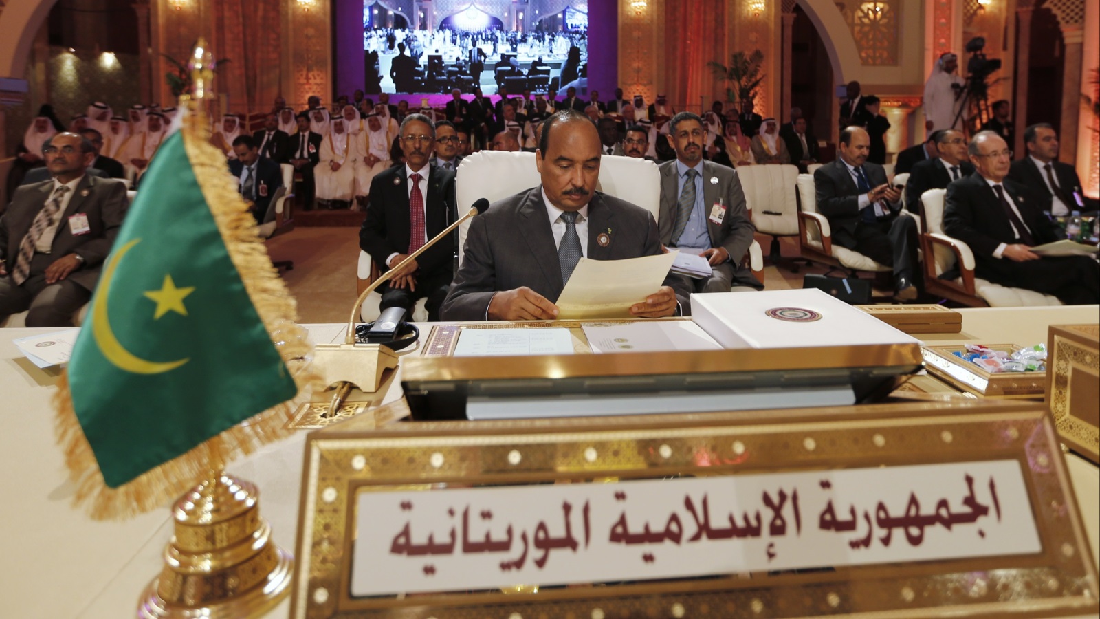 الرئيس الموريتاني محمد ولد عبدالعزيز (رويترز)