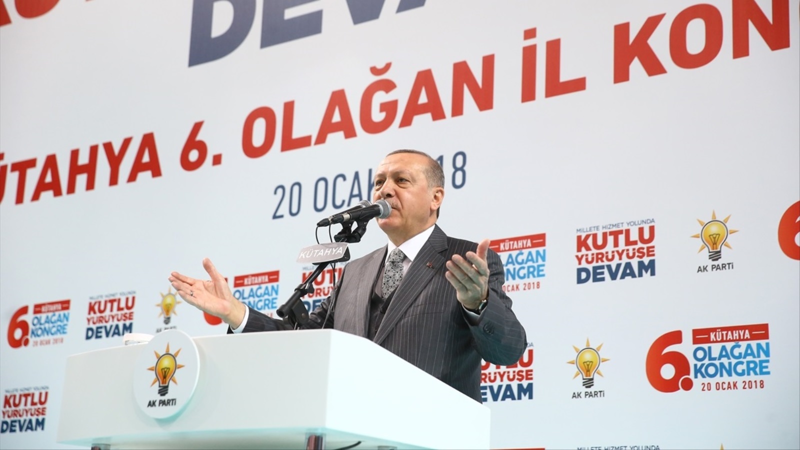 أردوغان قال إن العمليات التركية ستستمر حتى حدود العراق (الأناضول)