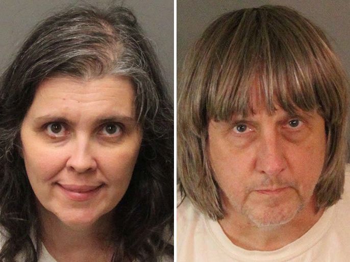 الزوجان خضعا للتحقيق في ولاية كاليفورنيا