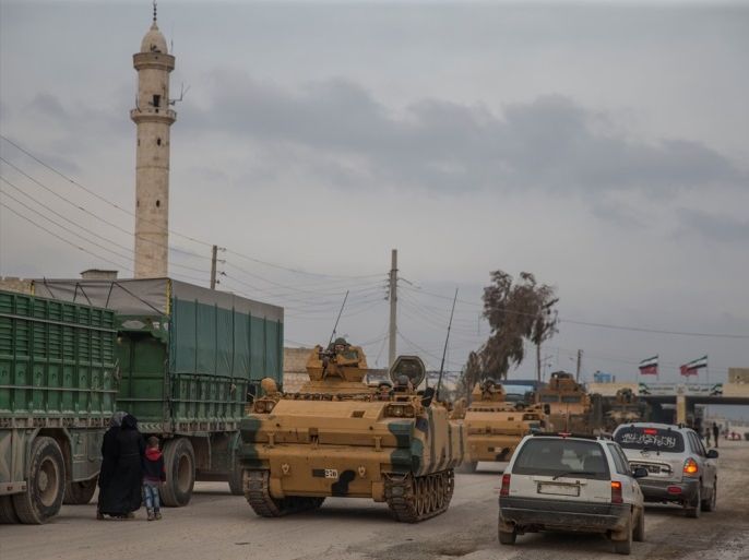 قوات تركية تعبر الحدود إلى سوريا للمشاركة في عملية غصن الزيتون