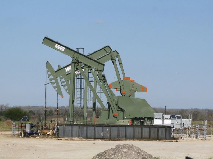 A pump jack stands idle in Dewitt County, Texas January 13, 2016. Across oil fields from Texas to North Dakota fears are growing that crude's plunge below $30 a barrel is more than just another market milestone and marks a countdown to an endgame for many shale producers that so far have braved the 18-month downturn. Picture taken on January 13, 2016. REUTERS/Anna Driver