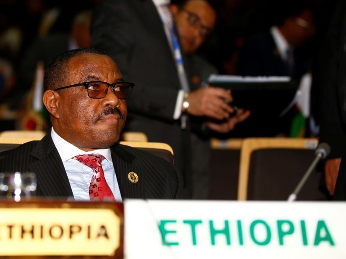 Ethiopia's Prime Minister Hailemariam Desalegn attends the 28th Ordinary Session of the Assembly of the Heads of State and the Government of the African Union in Ethiopia's capital Addis Ababa, January 30, 2017. Picture taken January 30, 2017. REUTERS/Tiksa Negeri
