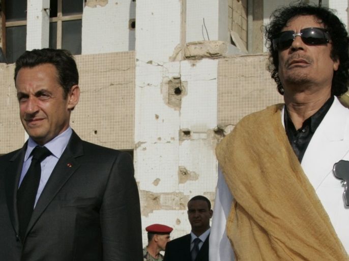 blogs ساركوزي و القذافي