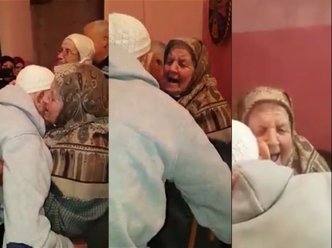 فلسطيني يلتفي شقيقته بعد 70 عاما
