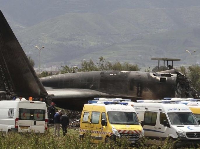 257 قتيلا في حادث الطائرة العسكرية المنكوبة في بوفاريك بالجزائر