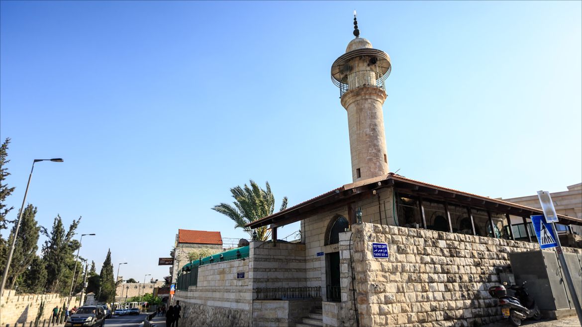 فلسطين-القدس- مسجد سعد وسعيد