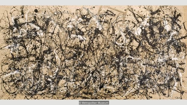 تحصل المتحف المتروبولي على لوحة جاكسون مقابل مبلغ مالي غير مسبوق لفنان معاصر، وكانت اللوحة هي رتم الخريف Autumn Rythm، بعد عام على وفاته (مواقع التواصل الاجتماعي)