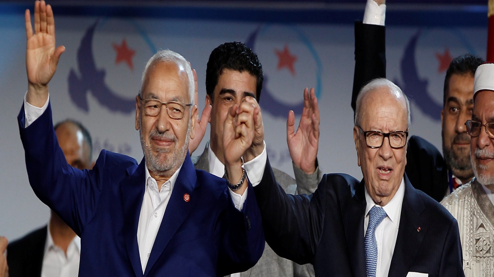 التوافق بين النهضة والنداء بقي أساس نظام الحكم في تونس منذ انتخابات 2014 (رويترز)