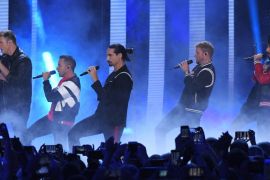 2018 CMT Music Awards - Show - Nashville, Tennessee, U.S., June 6, 2018 - The Backstreet Boys perform. REUTERS/Harrison Mcclary