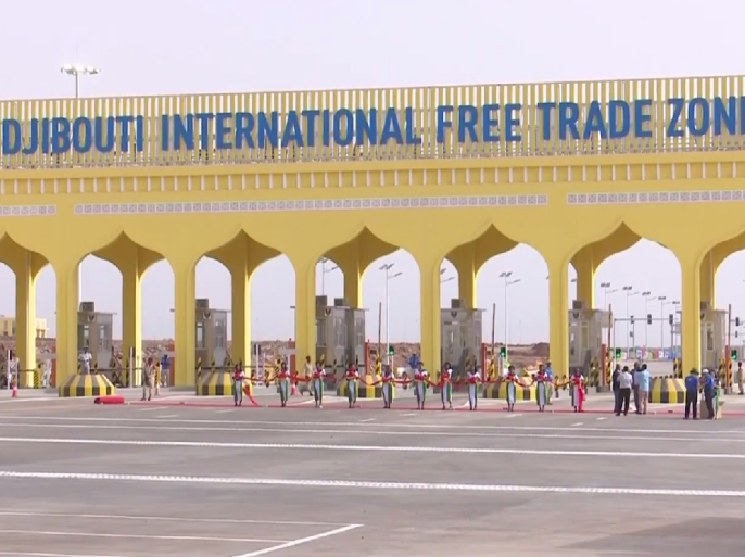 جيبوتي تدشن المرحلة الأولى من أكبر منطقة تجارة حرة في أفريقيا تبنيها الصين، وتقع في منطقة تشمل ميناء دوراليه المطل على البحر الأحمر.