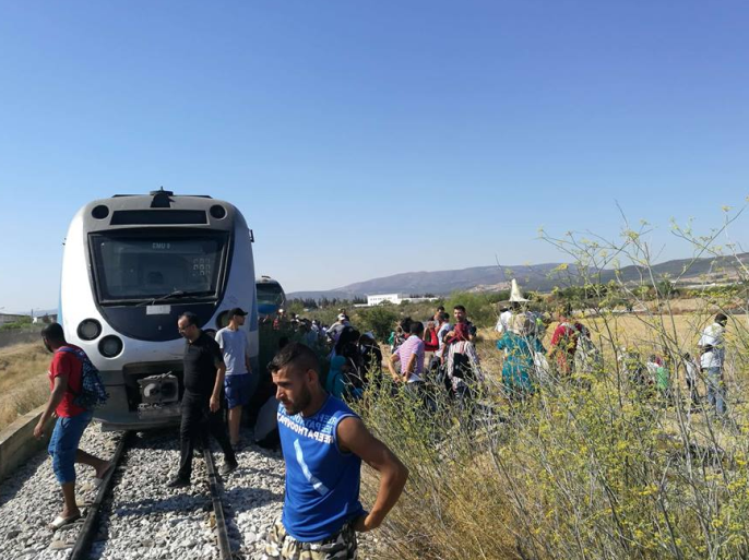 قطار بدون سائق في تونس