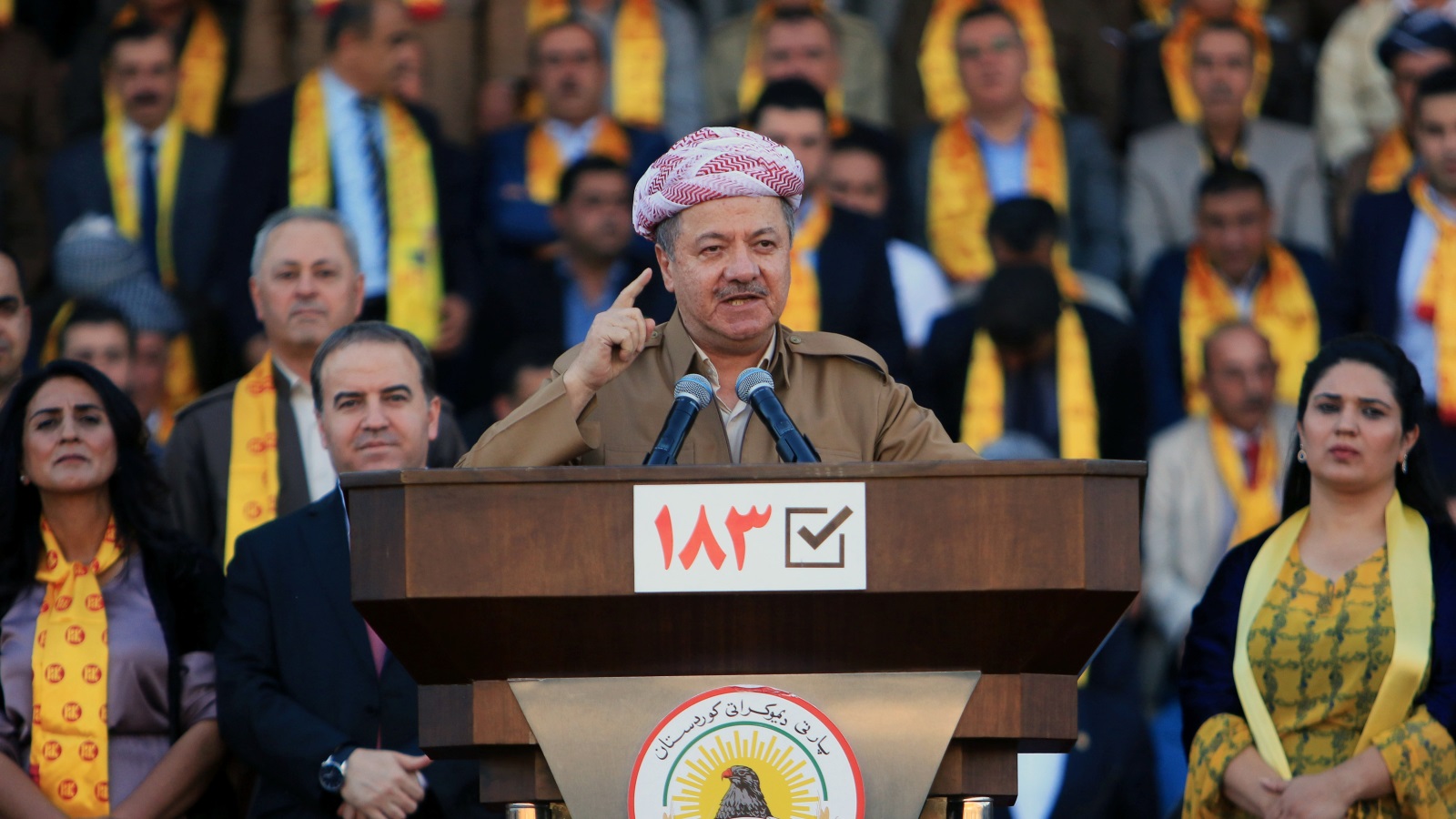 البارزاني يأمل البقاء الزعيم الأبرز في كردستان رغم تخليه عن رئاسة الإقليم