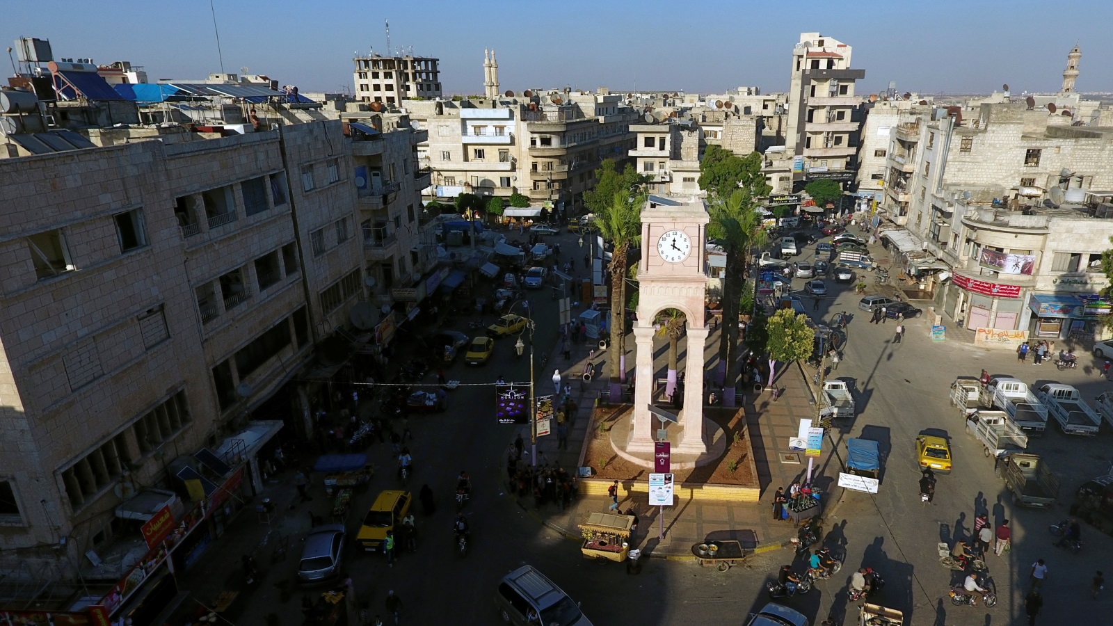 ‪إدلب تعد آخر معقل للمعارضة السورية المسلحة‬ (رويترز)