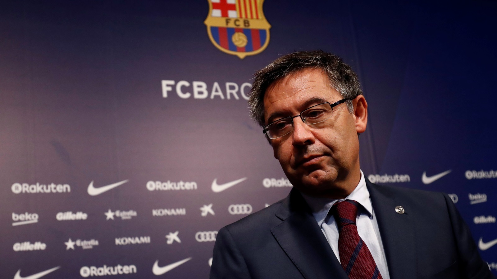 
جوسيب ماريا بارتوميو يشغل حالياً منصب رئيس نادي برشلونة (رويترز)
