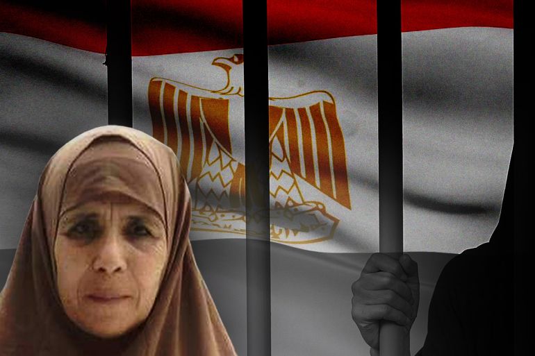 النظام المصري يعرض سيدة مسنة للاختفاء القسري لليوم العاشر على التوالي