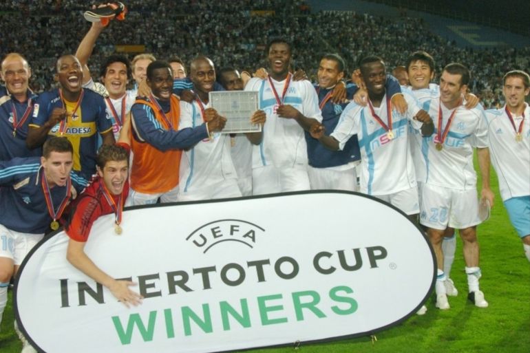ميدان - نادي مارسيليا أحد الفِرق الثلاثة المتأهلة لليوربا ليغ من خلال كأس إنترتوتو عام 2005 (مواقع التواصل)