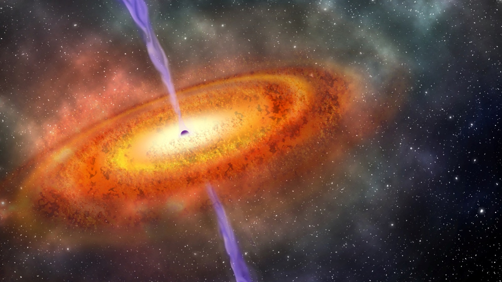 الثقوب السود المكتشفة تبعد عنا 13 مليار سنة أي عندما كان عمر الكون يعادل 10% من عمره الحالي (رويترز)