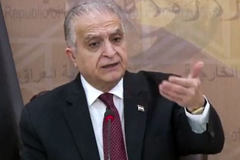 محمد علي الحكيم وزير الخارجية العراقي