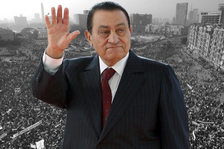 10 مشاهد تحكي قصة مبارك بعد الثورة