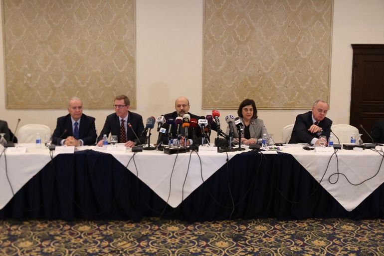 مؤتمر للحكومة الاردنية بمشاركة ممثلين عن المجامع الدولي يعلنان خطة الاستجابة الاردنية للازمة السورية للعام 2019 لتقيمها في مؤتمر