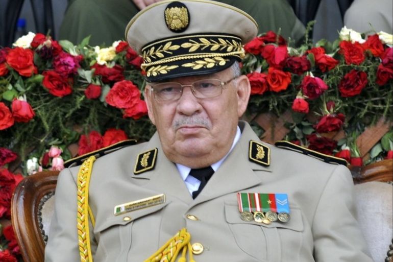 epa07465125 Algerian Deputy Minister for National Defense and Chief of Staff of the People’s National Army (ANP), Ahmed Gaid Salah attends an event in Algiers, Algeria, 27 June 2012 (issued 26 March 2019). Official Algerian media reports state Salah on 26 March called for the implementation of Article 102 of the Constitution to end the current political crisis in the county, which allows the Constitutional Council to declare the position of president vacant if the leader is unfit to rule. Protests continue in Algeria despite Algeria's president announcement on 11 March that he will not run for a fifth Presidential term and postponement of presidential elections previously scheduled for 18 April 2019 until further notice. EPA-EFE/STRINGER