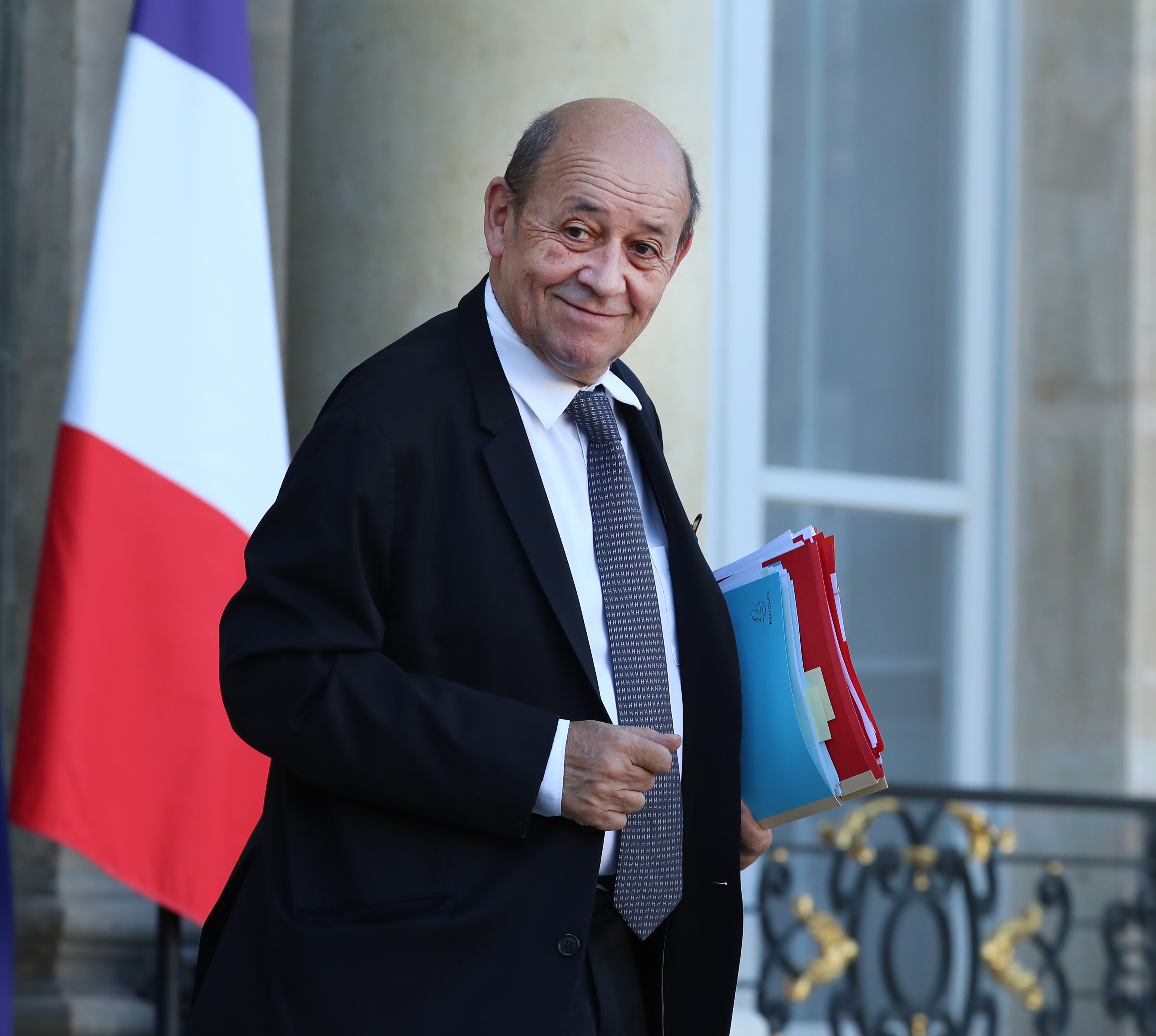 وزير الخارجية الفرنسي 